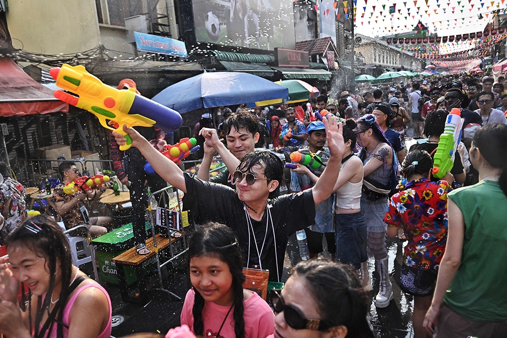 Bangkok revels in first post-pandemic Songkran festival