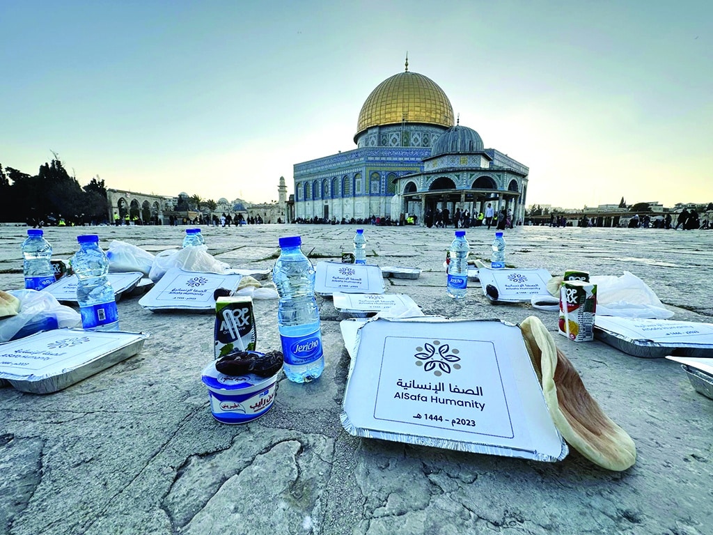 Kuwaiti charities support Palestinians in Ramadan