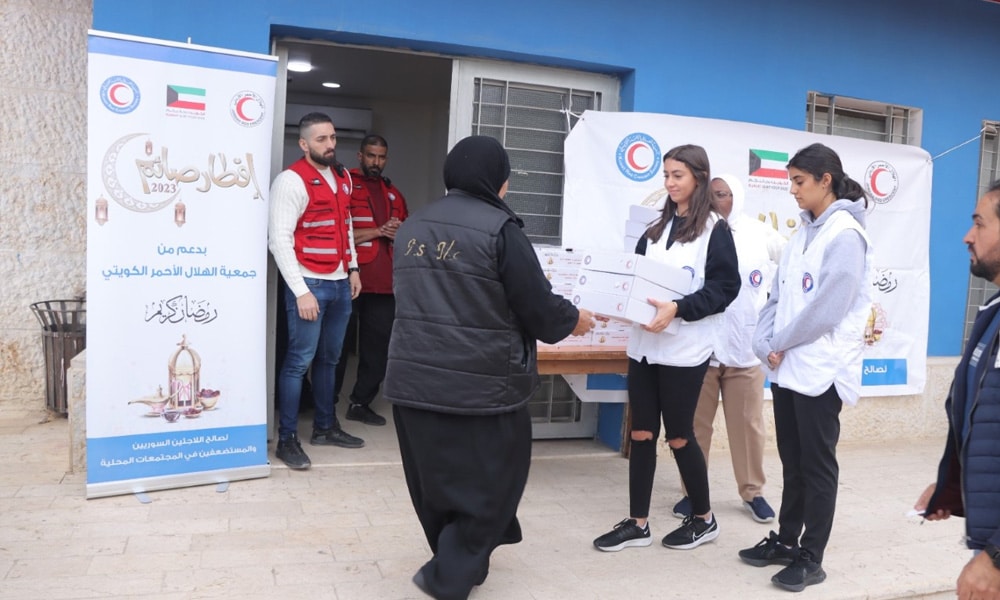 Kuwaiti charities offer aid, iftar meals to many in Jordan