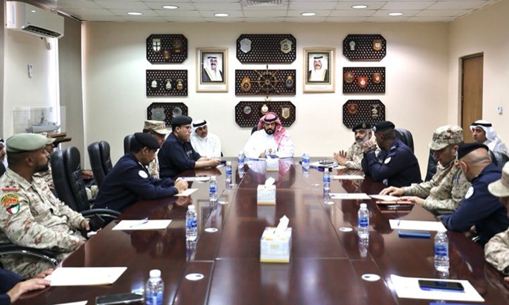 Acting Defense minister tours Navy base, underlines importance of Kuwait security