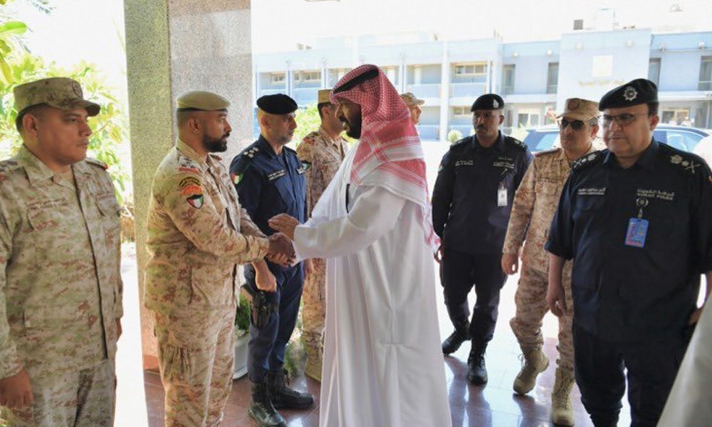 Acting Defense minister tours Navy base, underlines importance of Kuwait security