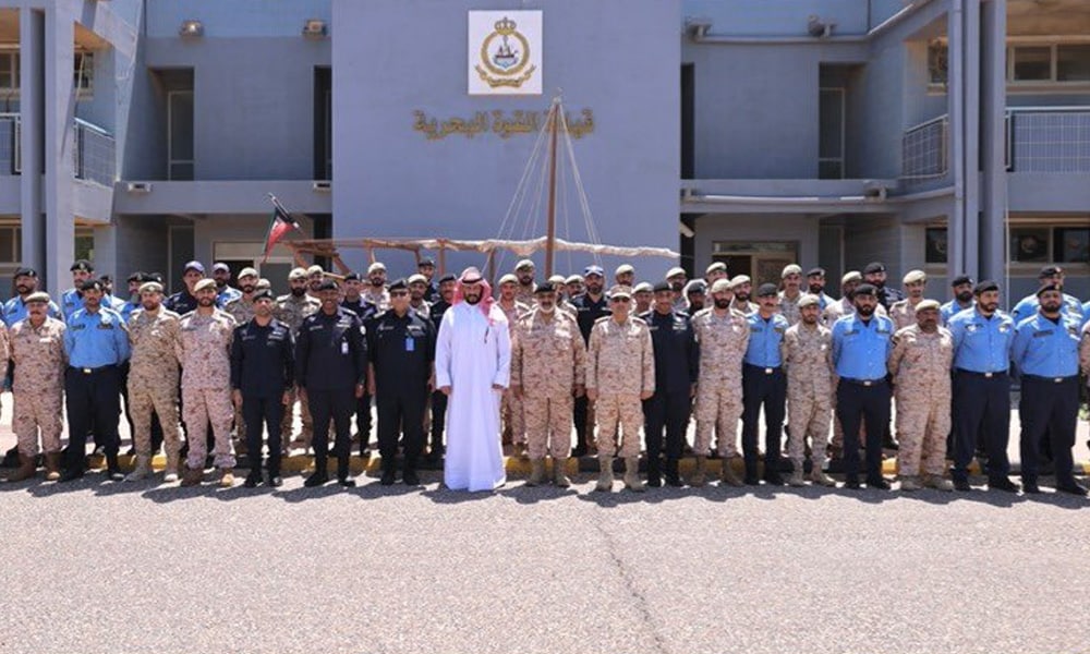 Acting Defense minister tours Navy base, underlines importance of Kuwait security