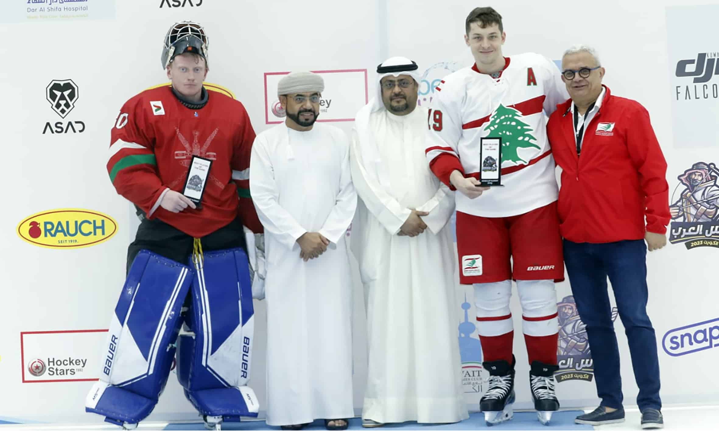 Kuwait shine at  Arab Ice Hockey championship