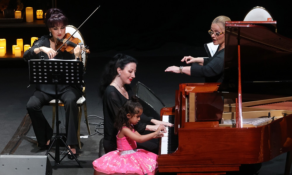 Lina Bakir Music Academy holds candlelight concerts at Abdullah Al-Salem Cultural Center