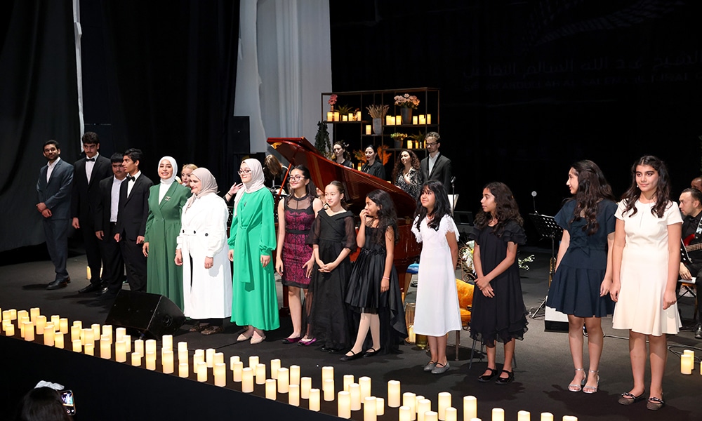 Lina Bakir Music Academy holds candlelight concerts at Abdullah Al-Salem Cultural Center