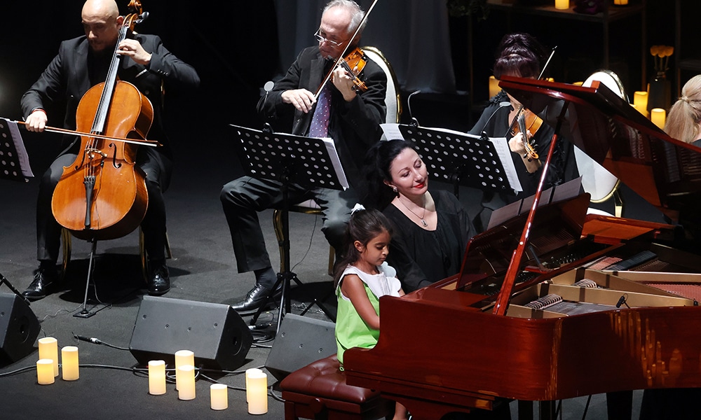 Lina Bakir Music Academy holds candlelight concerts at Abdullah Al-Salem Cultural Center